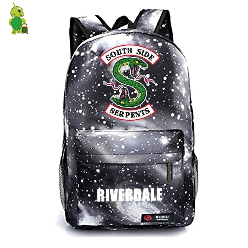 Рюкзак с Южной Стороной ривердейла Mochila школьные сумки для девочек и мальчиков