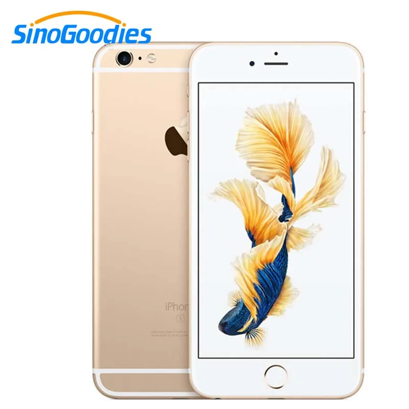 Отремонтированный Apple iPhone 6S плюс iOS двухъядерный процессор, 2 Гб Оперативная память 16 GB/64 GB Встроенная память 5," 12.0MP Камера LTE отпечаток пальца для разблокированного мобильного телефона