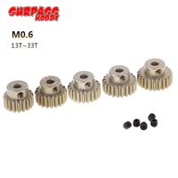 sprocket motor gear m0 6 13t 33t 0 6 module pinions motor gear set for 110 rc car truck 110 remote control parts