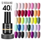 Гель-лак для ногтей ROSALIND, 7 мл, новая модель, требующая УФ светодиодной базовой верхней части для лака, полуперманентные холодные цвета, дизайн ногтей