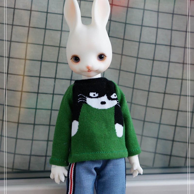 1/6 bjd свитера для кукл красный цвет Одежда кукол зеленый YOSD MYOU аксессуары