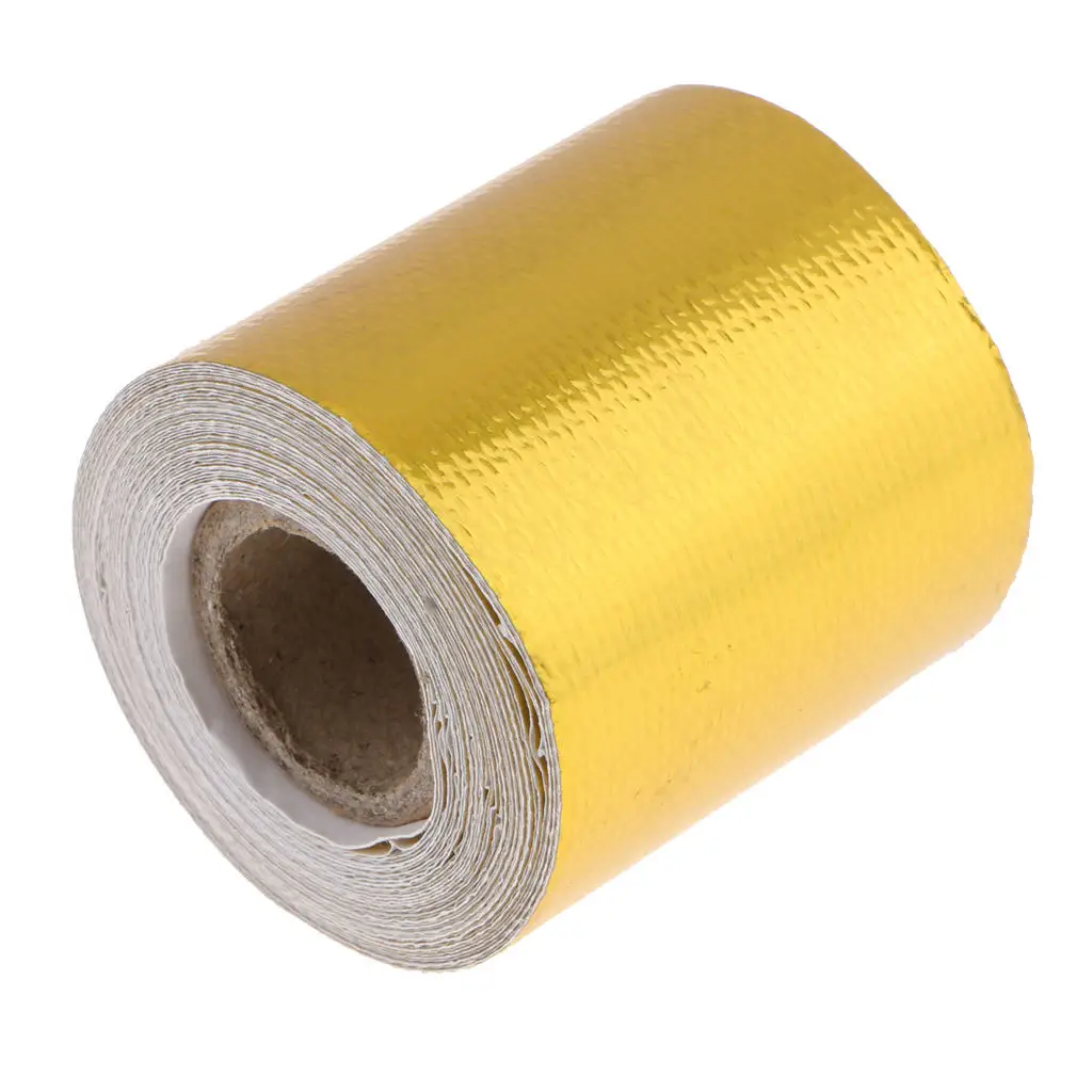 

Новинка, тепловая обертка, ультразолотистый термозащитный барьер, крутая лента, 1 шт., 16 дюймов