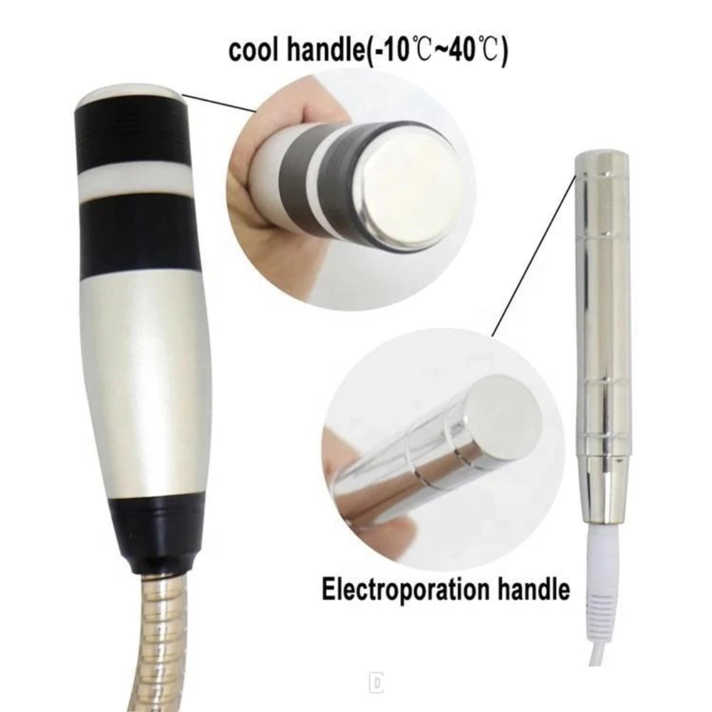 Cryo Cool Hot Electroporation No Needle Mesotherapy Skin Face Lifting Machine | Красота и здоровье