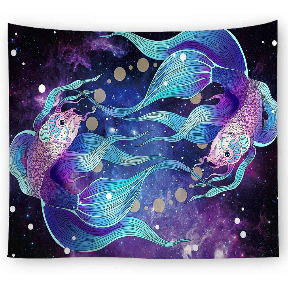 150х10 0 см/150х150см гобелен цифровая печать фантазия ткань Psychedelic стена | Дом и сад