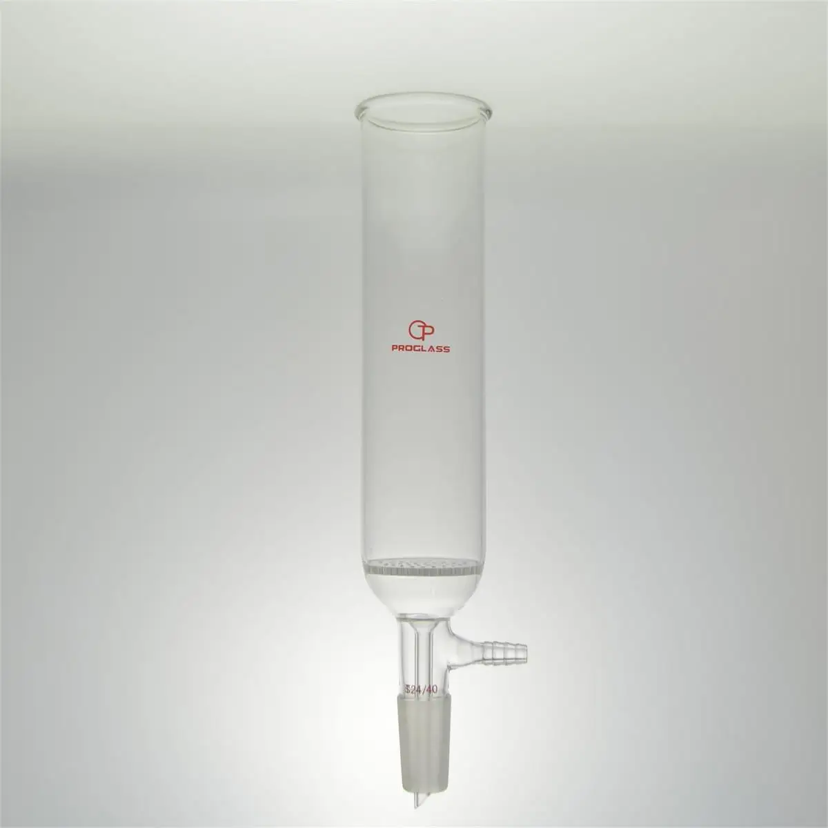 Лабораторные стеклянные трубки для фильтра бушнера с пористой пластиной