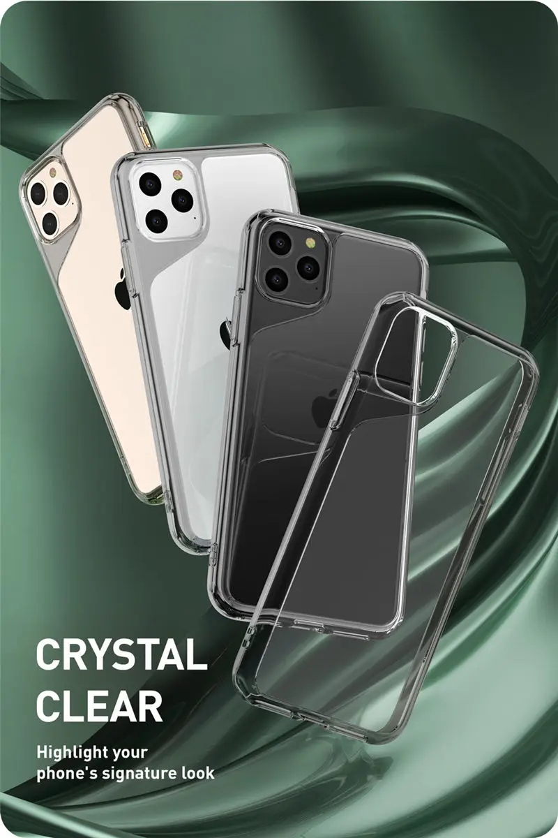 Чехол для iPhone 11 Pro Max 6,5 Дюймов( выпуск) i-Blason Halo серии устойчивый к царапинам ТПУ бампер+ прозрачная задняя крышка чехол