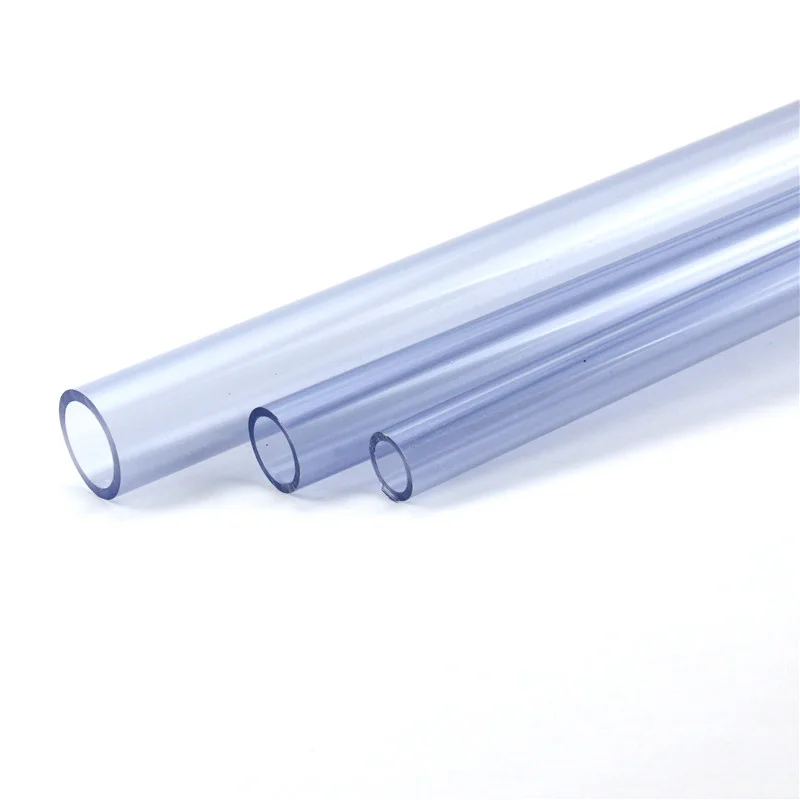 Transparent tube UPVC Pipe Hi-quality Water Supply Irrigation Fish Tank PVC Aquarium 1 Pcs (50cm) | Обустройство дома
