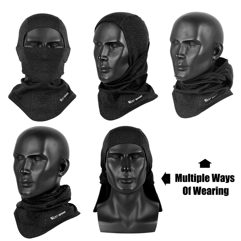 WEST BIKING Зима Уход за кожей лица маска шарф теплый занятий сноубордом лыжами
