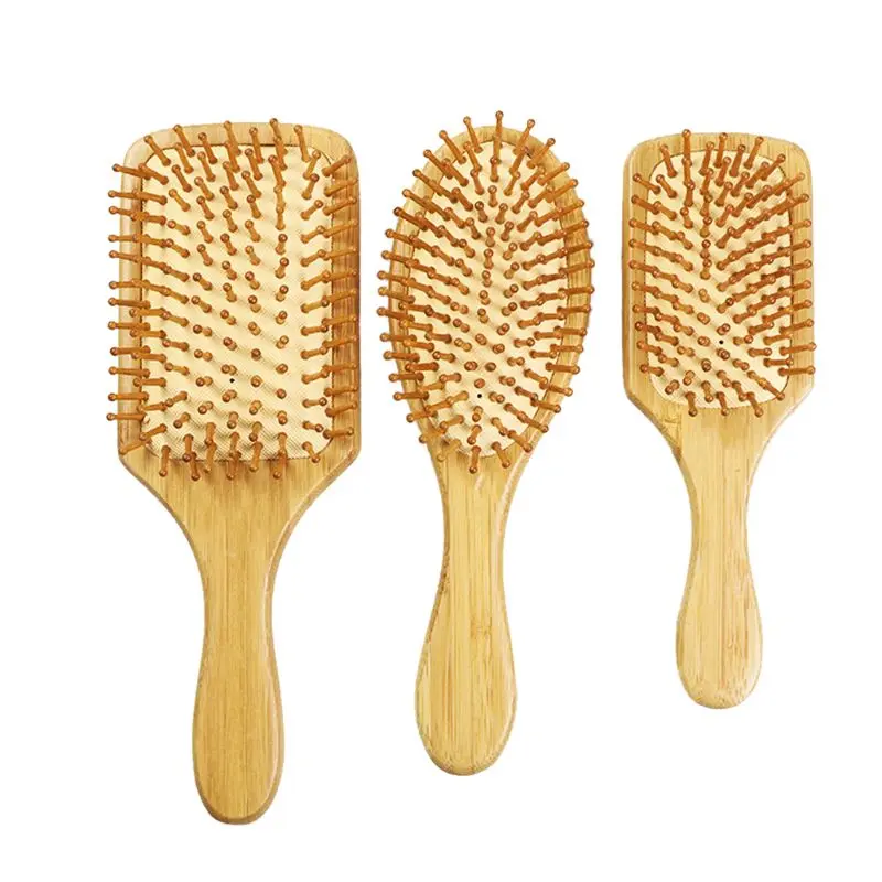 

3Pcs Hair Brush Set Air Cushion Massage Comb Anti-static Scalp Massage Comb Portable Home Travel Styling Tool for Ladies