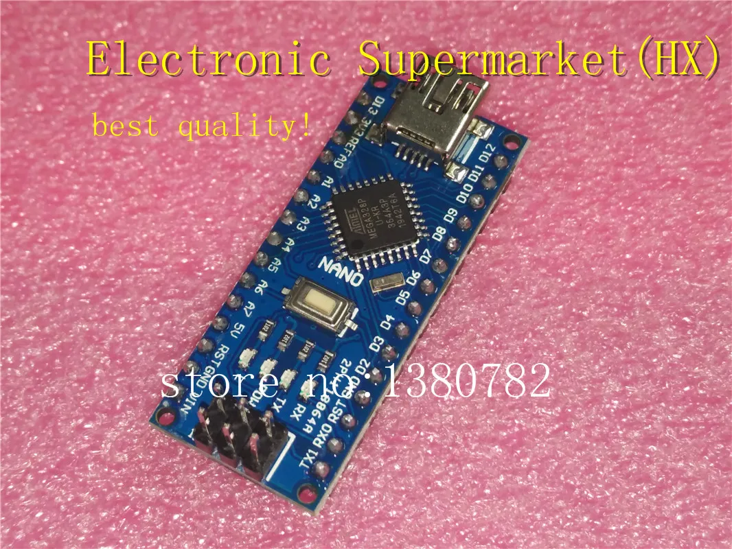 

Free shipping 10pcs/lots Nano v3.0 atmega328p ch340 improvement board