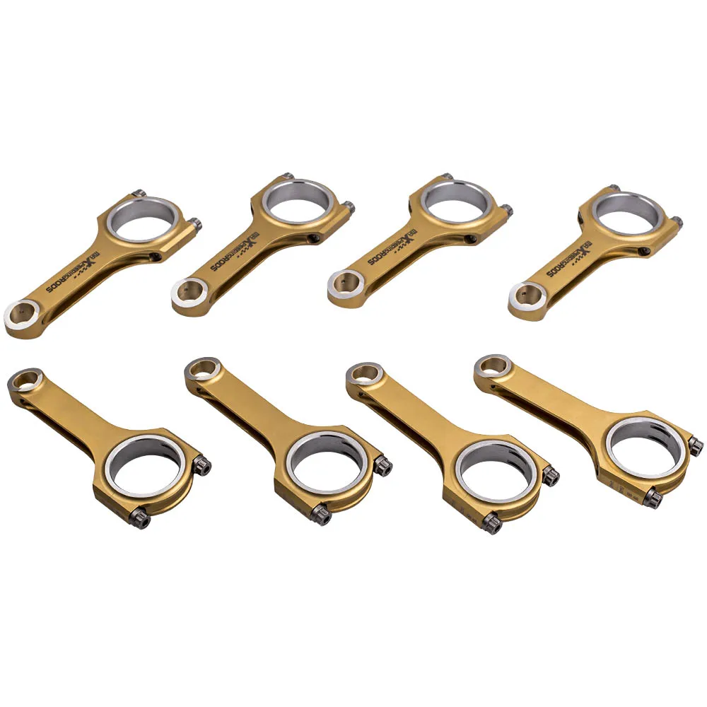 

144.3mm Connecting Rods for Lexus RC RC-F 5.0 L 2UR-GSE V8 2014– ARP 2000 Bolts Conrod 8 Pieces Titanizing Forged 4340 con rod
