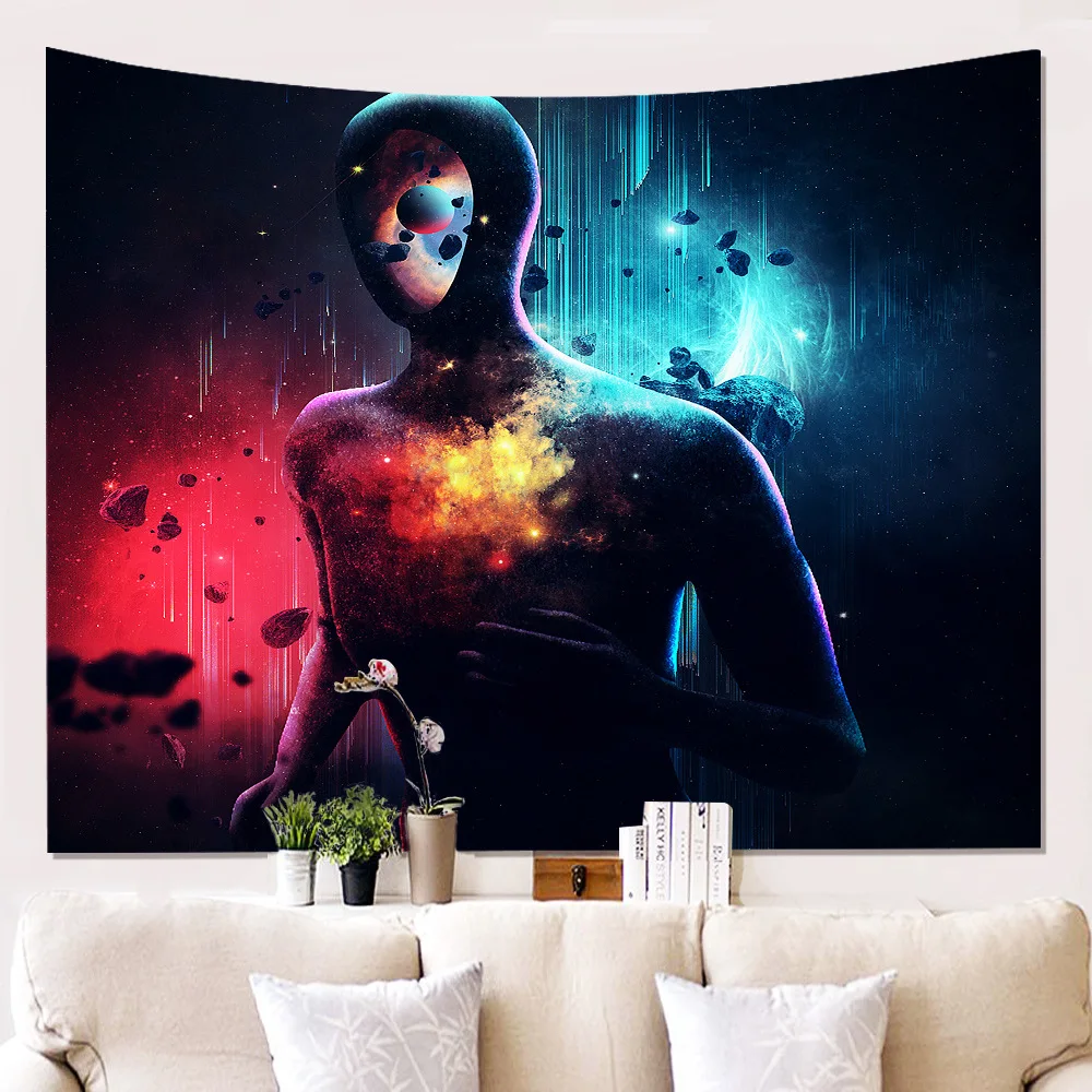 

Zeegle домашнее искусство, настенный гобелен, покрывало для йоги, одеяло, креативный гобелен, полотенце пляжное Пикник одеяло для кровати