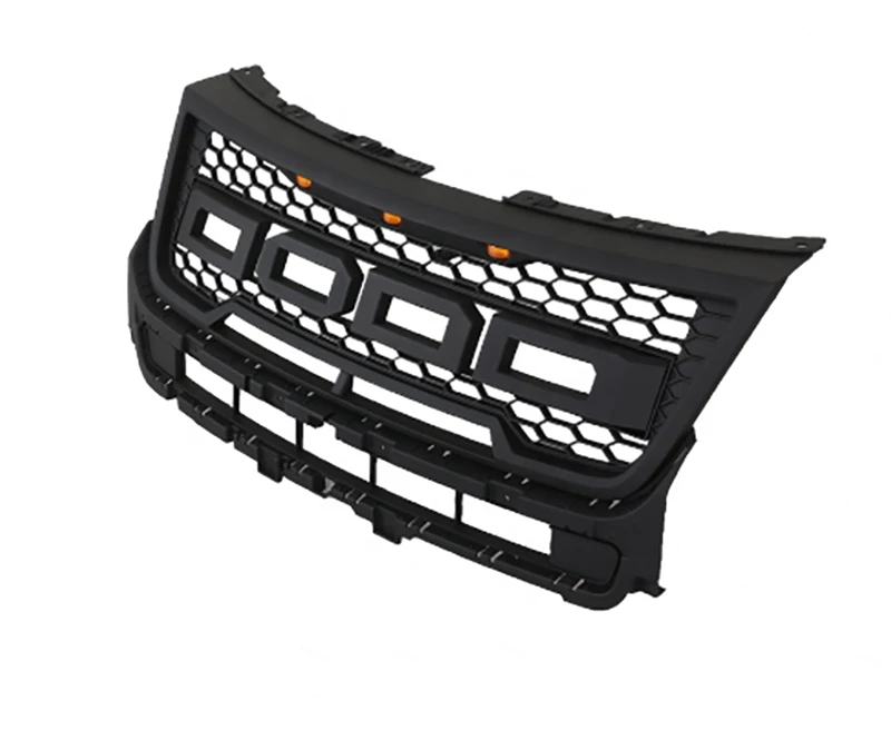 Черная верхняя сменная решетка светодиодное освещение подходит для ford explorer 2016