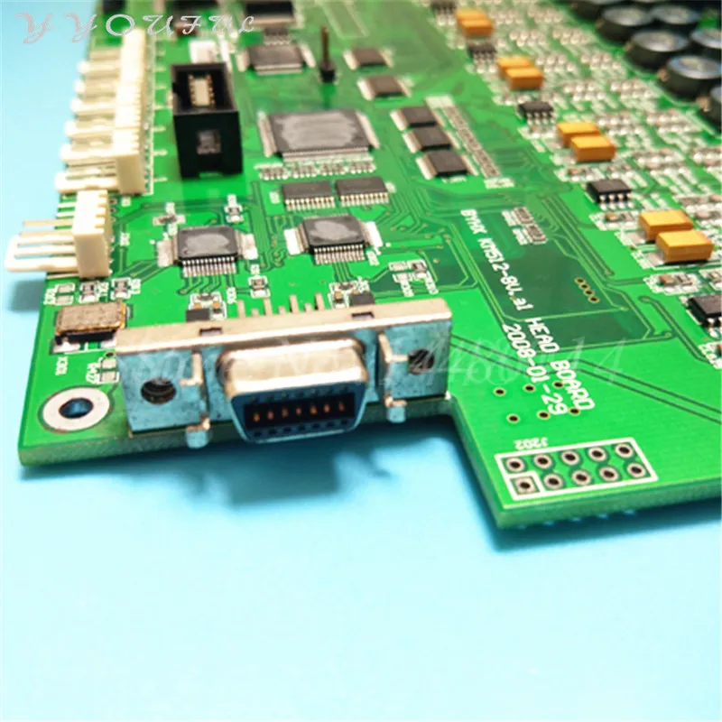 Сольвентный принтер человека konica 512 Печатающая головка доска byhx km512 8v.a1 головная