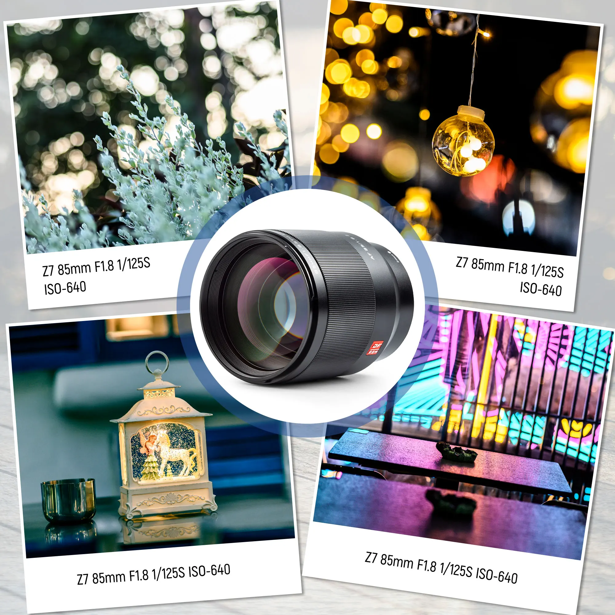 Viltrox 85mm F1.8 Z Mount Auto Focus Full Frame Fixed Portrait Lens COSCO for Nikon Camera Z5 Z50 Z6 Z7 | Электроника