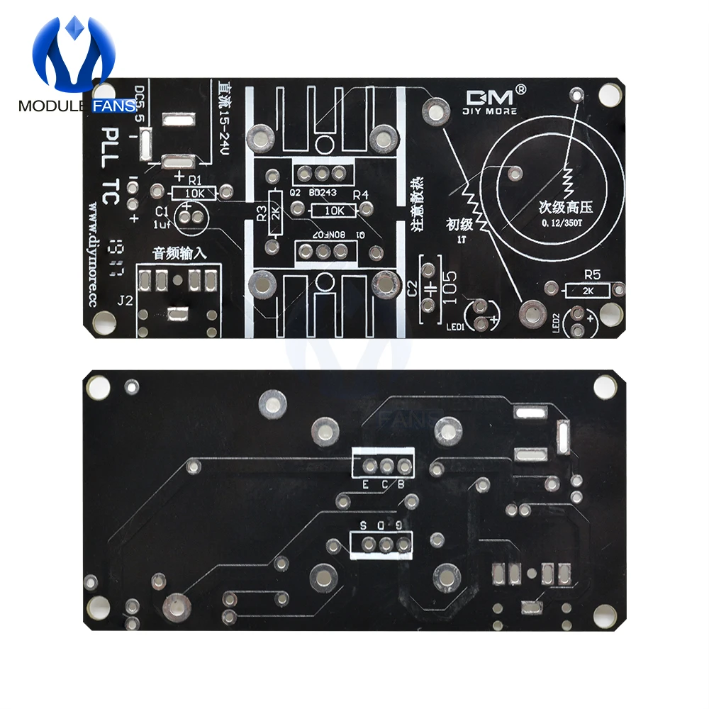 DIY Kit мини музыкальный плазменный динамик с катушкой Тесла Tesla дуговой генератор
