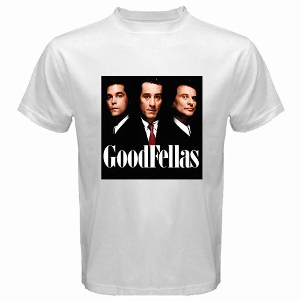 Новые Goodfellas Three Wise men Гангстерский фильм Мужская белая футболка Размер S до 3Xl