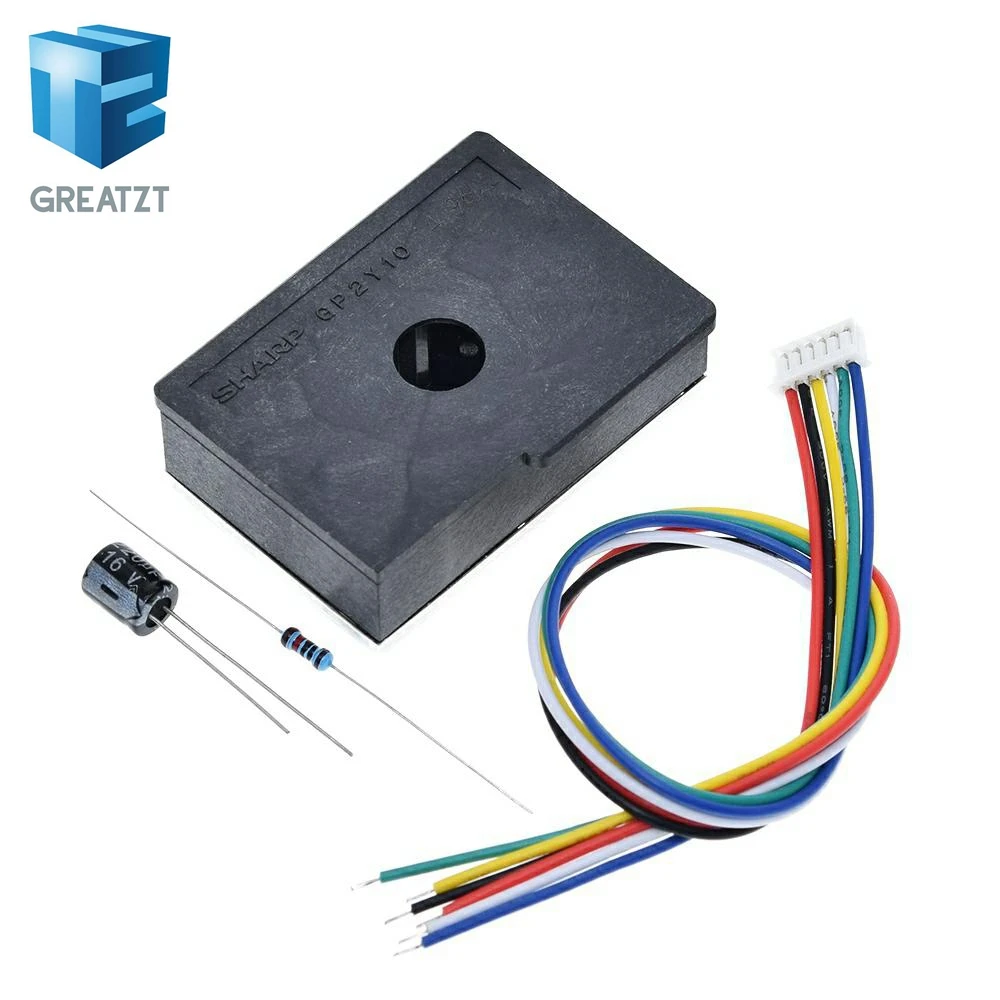 GREATZT GP2Y1014AU0F компактный оптический датчик пыли совместимый с GP2Y1010AU0F GP2Y1010AUOF дыма