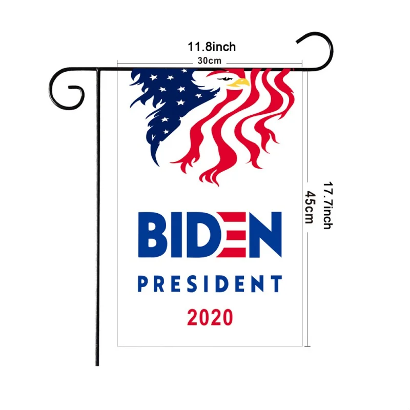 

Biden Garden Flag For President Election Double Sided Premium Fabric Outdoor Decor Banner For Yard Lawn (Without Flagpole) HOT