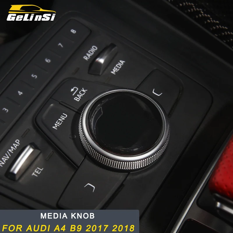 Gelinsi для Audi A4 A5 S4 S5 B9 2017 2018 Автомобильная Мультимедийная кнопка ручка из