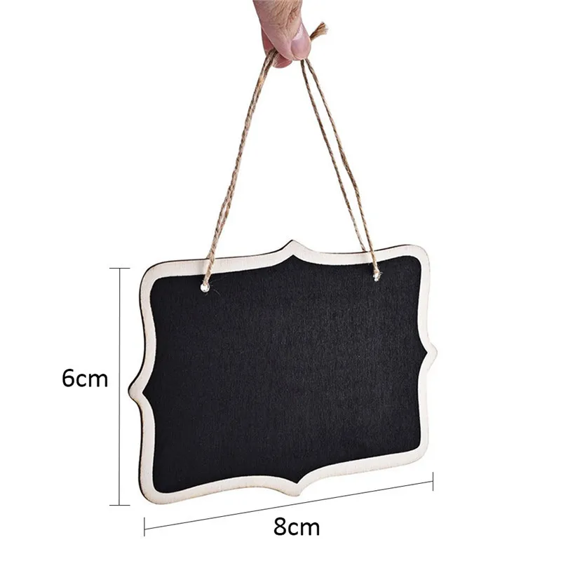 12 шт. мини-карты с доской Двухсторонняя доска для свадебной вечеринки таблица