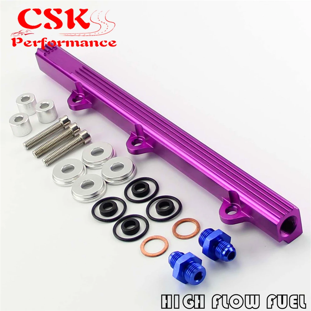 Набор топливных рельсов высокого расхода подходит для 92 96 Mitsubishi Lancer Evolution EVO 1 2 3 4G63