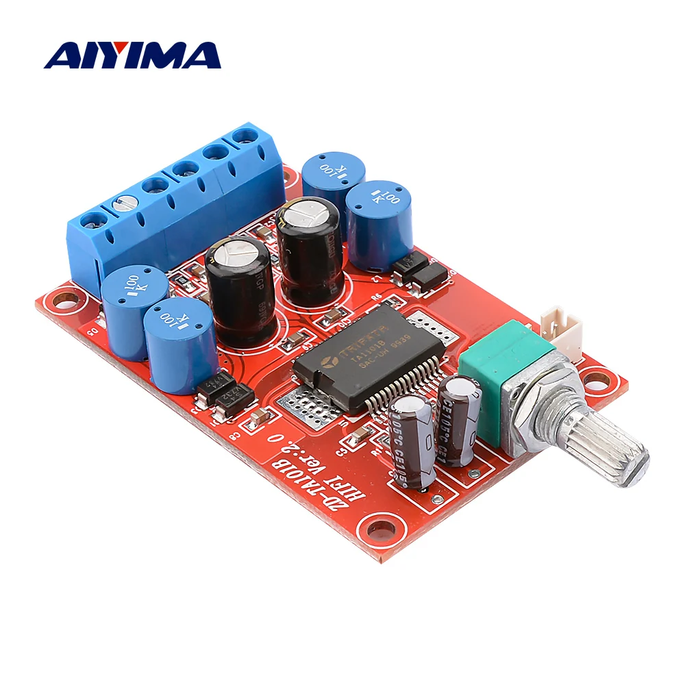 Усилитель мощности AIYIMA TA1101B аудиоплата 10 Вт + Стерео Цифровые усилители 2 0 класса T