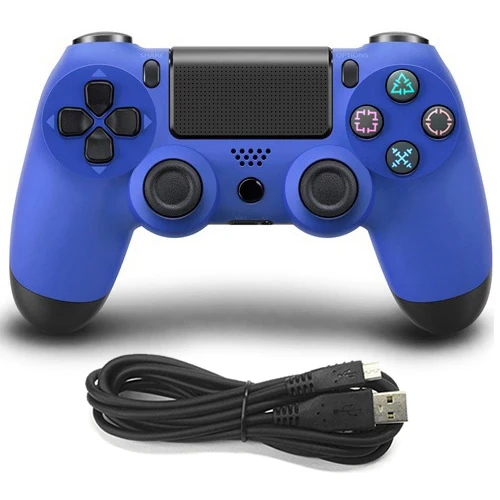 Беспроводной и проводной джойстик для PS4 PS3 контроллер PlayStation 4 Bluetooth USB геймпад