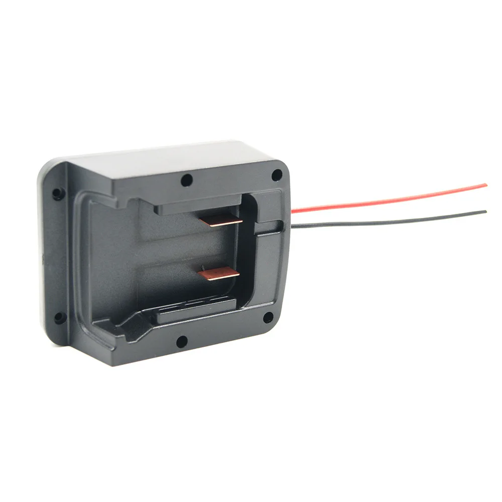 For Milwaukee 18V M18 Battery Adapter Power Connector Dock Holder With 12 Awg Wires Connectors Black in stock | Инструменты