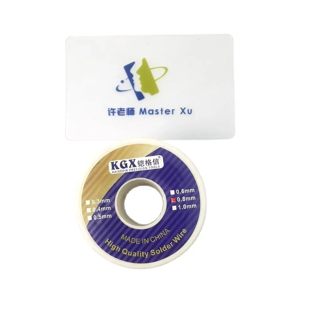MasterXu Super High Purity Soldering Wire for Cell Phone Board Repair Micro Chips Level Tin Lead Solder Wick Roll | Инструменты