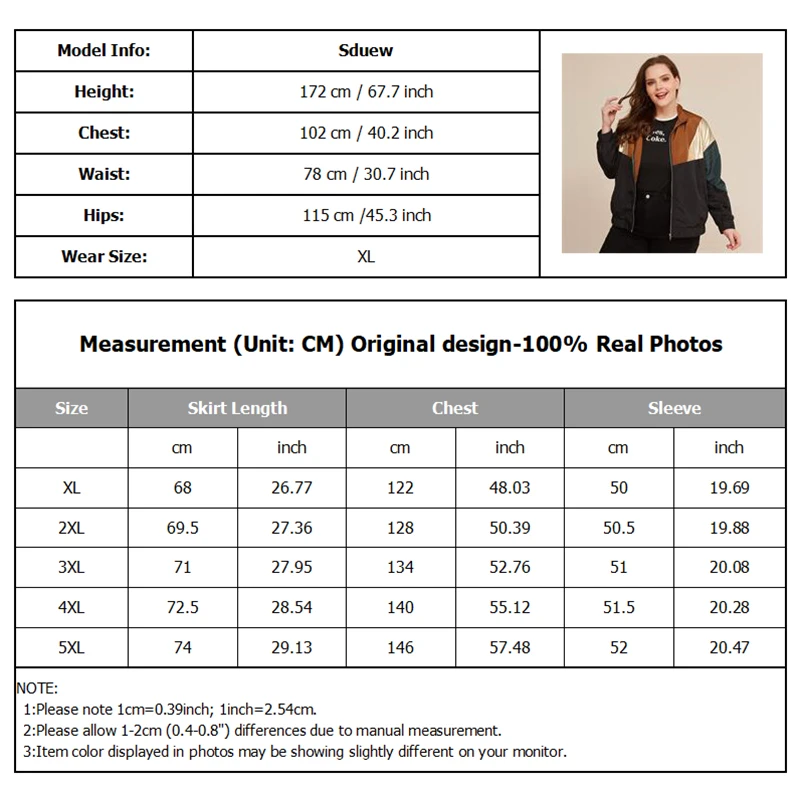 Женская куртка контрастных цветов Siskakia повседневная черная с прострочкой пальто