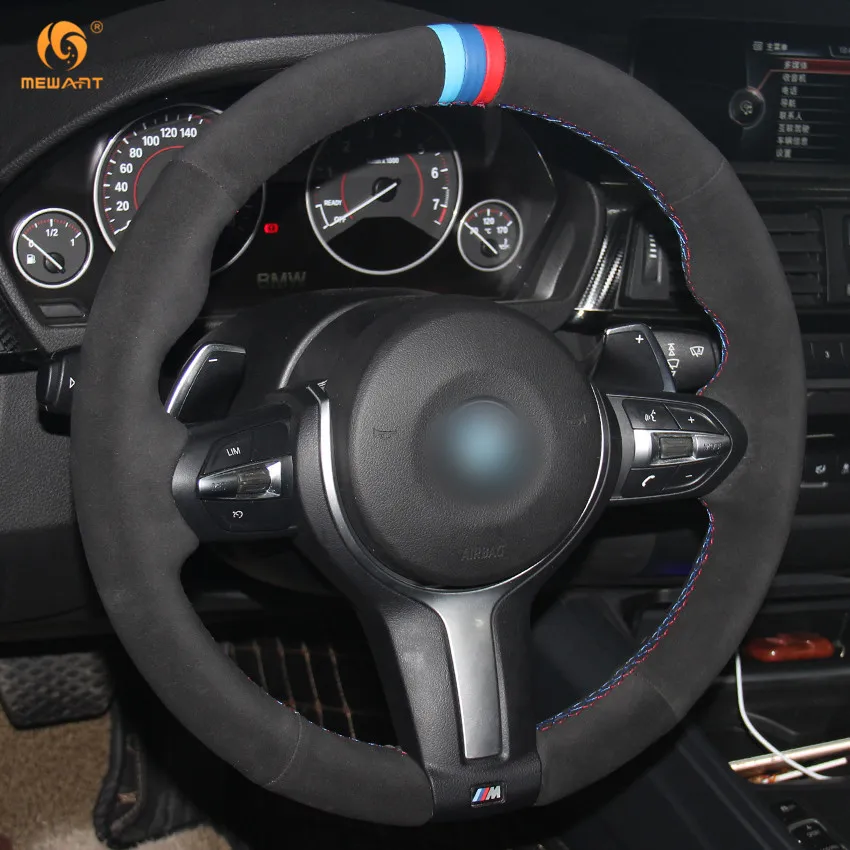 MEWANT для BMW F87 M2 F80 M3 F82 M4 M5 F12 F13 M6 F85 X5 M F86 X6 F33 F30 спортивные замшевые аксессуары|car steering
