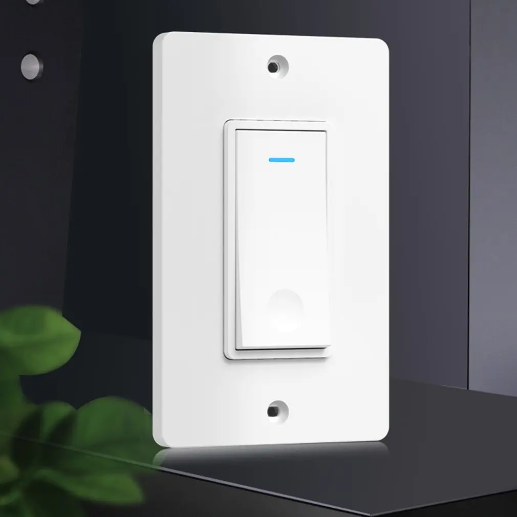 Штепсельная Вилка американского стандарта 110V 240V WI FI смарт сенсорный выключатель