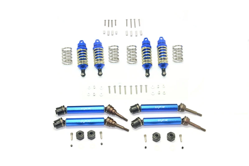 Алюминиевый передний/задний мост CVD приводной вал + амортизатор для TRAXXAS rdler 4X4 VXL