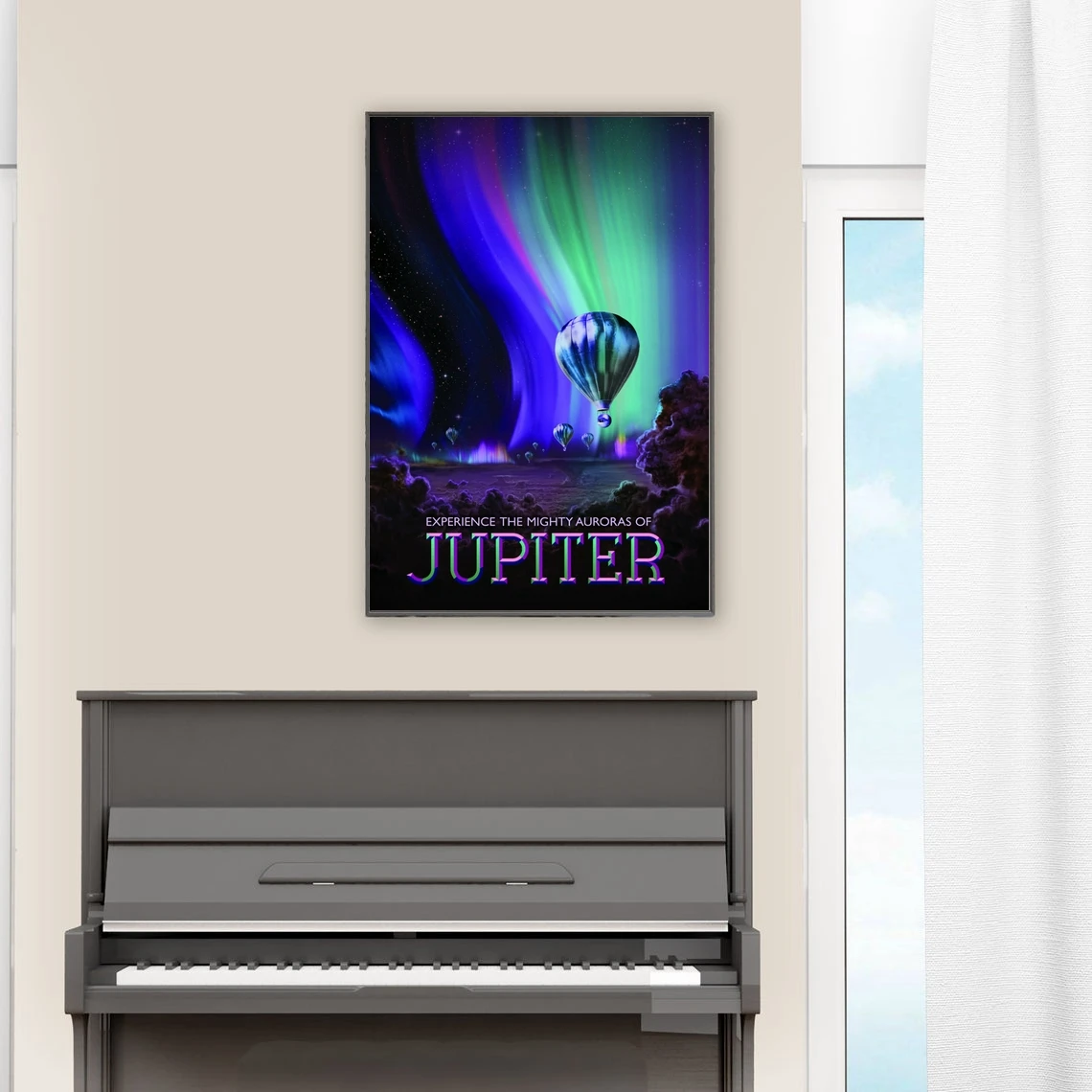 Юпитер постер холст печать настенная живопись украшение для дома (без рамки) -
