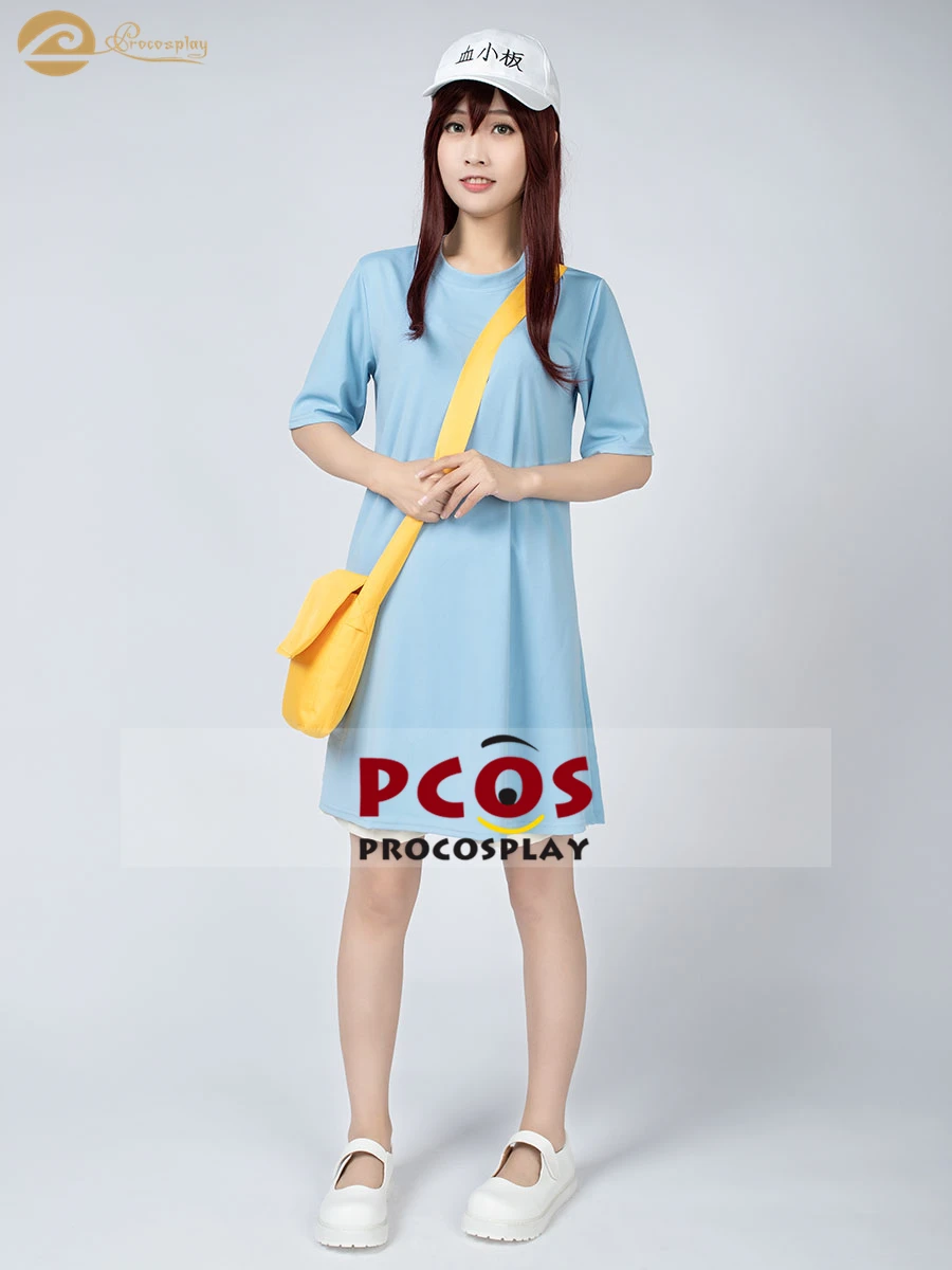 

Janpness Anime Cells At Work Platelet Blue Sexy Cute Lovely Outfit Cosplay Costume Halloween BF New Year Xmas Easter mp004169