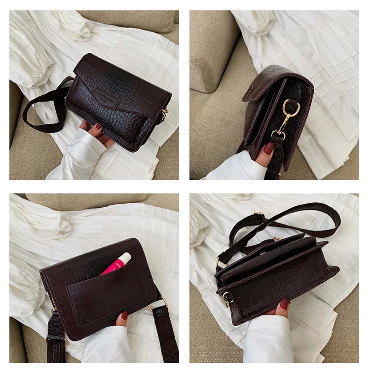 Модная сумка-мессенджер со змеиным принтом мягкие кожаные сумки через плечо для