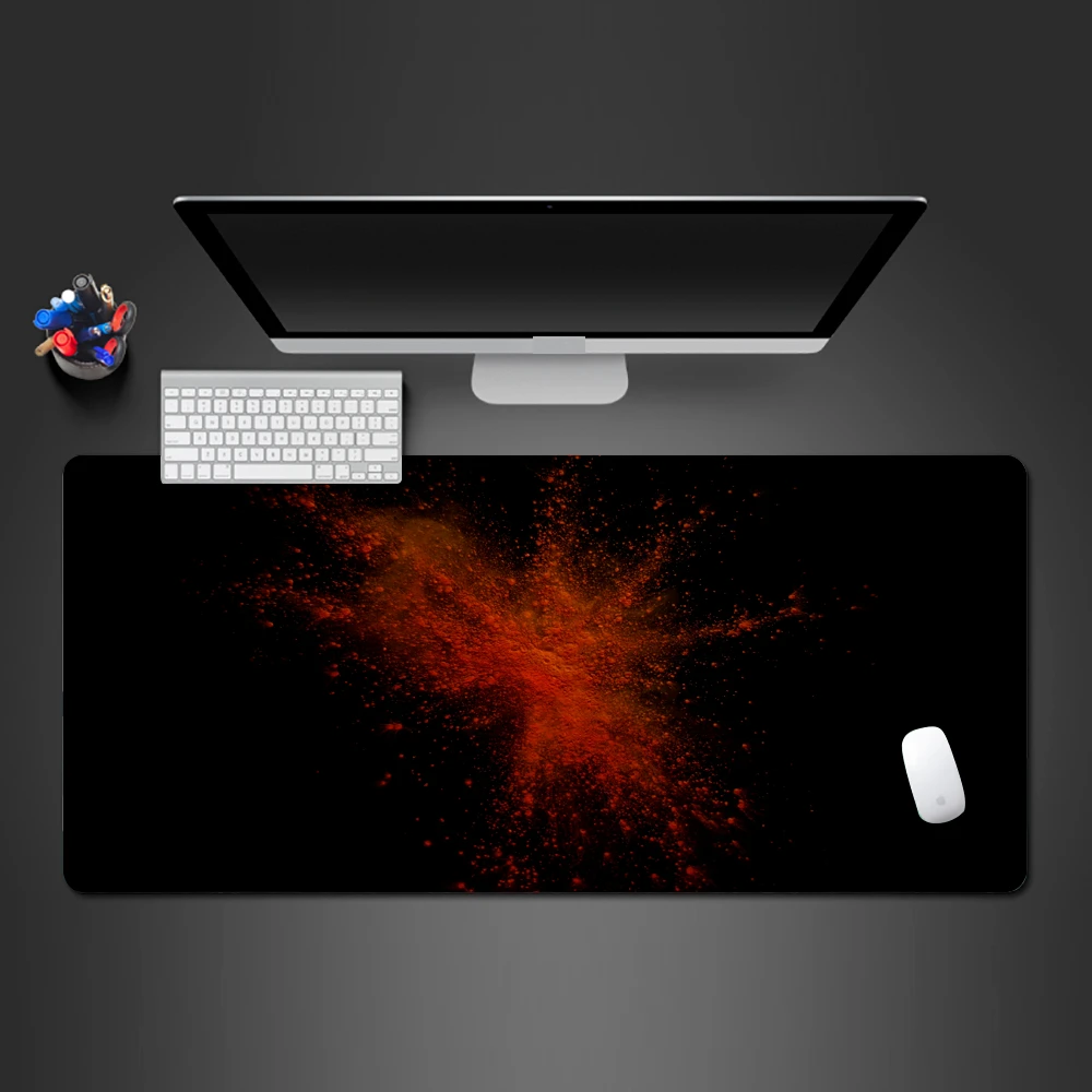 

Классный Красный Профессиональный коврик для мыши, большой коврик для мыши для ПК, игрового компьютера, новейший игровой коврик для мыши, пр...