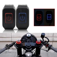 22mm 78 motorcycle handlebar switch momentry buttton for electric star kill waterproof control switch button with led light