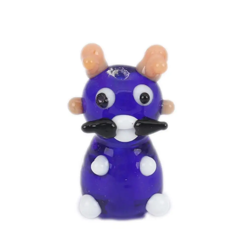 DoreenBeads стеклянные бусины с лампами олень животное ярко синий красный белый