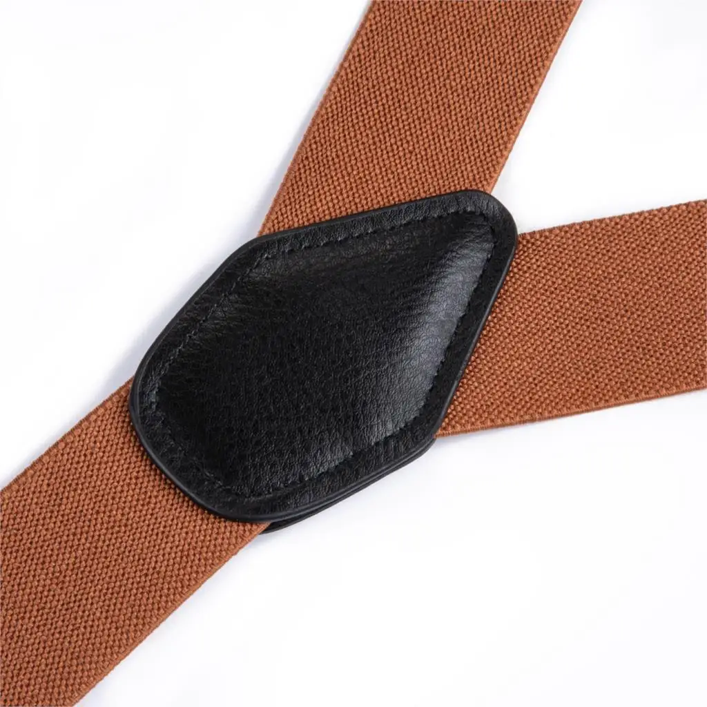 Подтяжки для мужчин кожаные подтяжки на пуговицах эластичный смокинг с