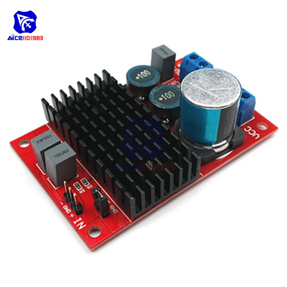 Одноканальный цифровой усилитель мощности 12 24 В постоянного тока 100 Вт TPA3116 плата