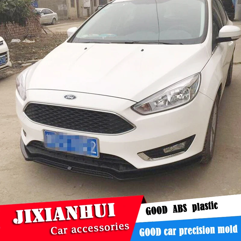 Для FORD Focus Body kit спойлер 2016 2018 для ABS задний бампер диффузор защитные