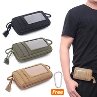 tactical molle pouch military belt waist pack outdoor card key holder wallet purse edc tool bag hunting airsoft accessory bag