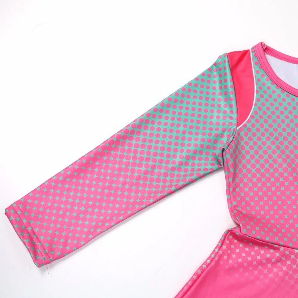 Модный костюм Эддисона зомби 2 для девочек костюмы на Хэллоуин болельщиков