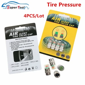 4 шт. автомобильный аксессуар и шиномонтажа, китайский поставщик alibaba Пресс е автомобильных шин Пресс е обнаружения Кепки мониторинга Кепки Сенсор колеса воздуха Пресс инструменты автоматический индикатор