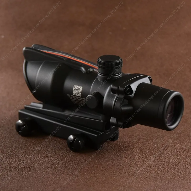 Тактический оптический прицел для винтовки размером 4x32 с зелеными и красными