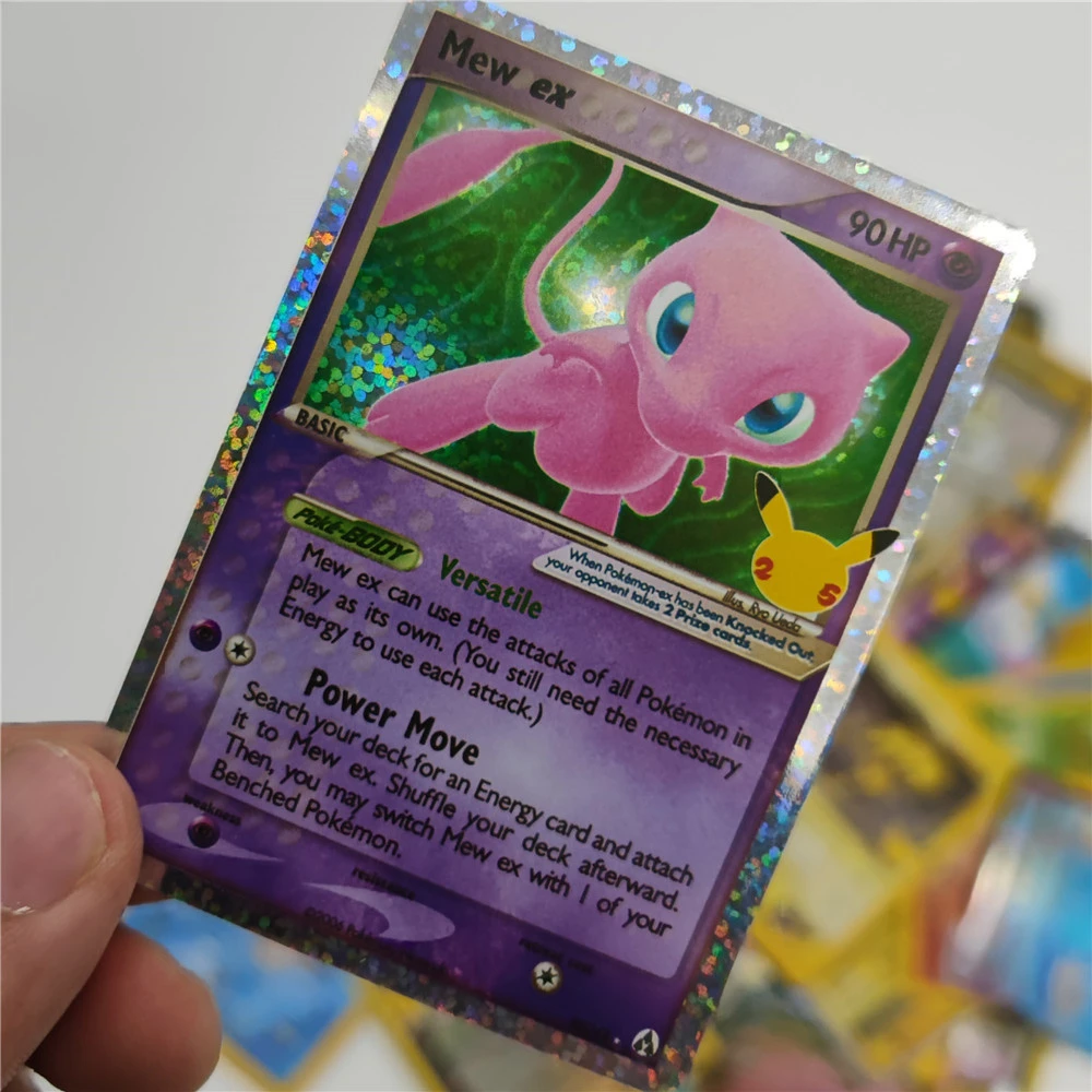 Pokemon 25Th Anniversary Tcg DIY V Max Flash Card Pikachu Charizard Trainer Battle Games Rare Collection Cards Toys Gifts | Игрушки и