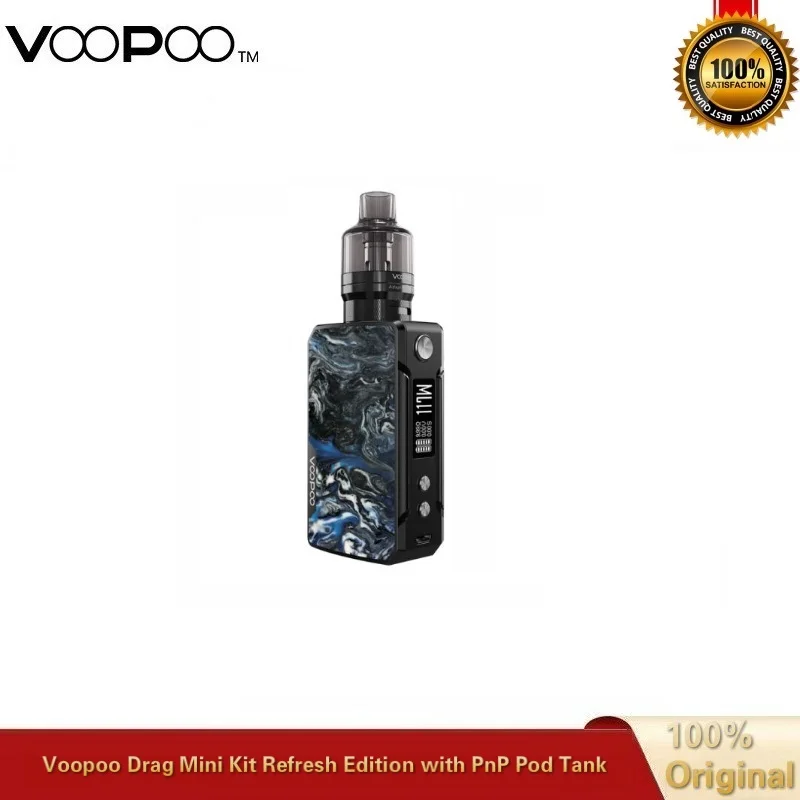 Voopoo DRAG MINI Kit Refresh Edition 117W Vape 4400mah Battery with 4.5ML PnP Tank VM5 & VM6 Coil Vaporizer VS Drag X 2 | Электроника