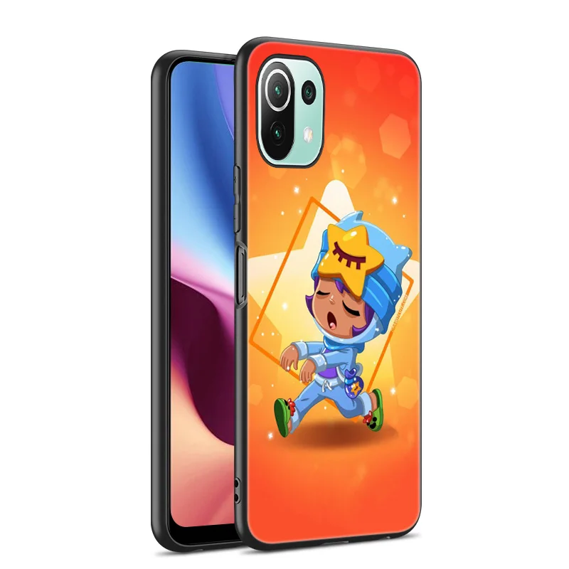 stars game clow phone case for xiaomi mi poco x3 nfc f3 gt m3 11i 11 ultra 10t pro a2 11 lite redmi k40 k20 7a black soft cover free global shipping